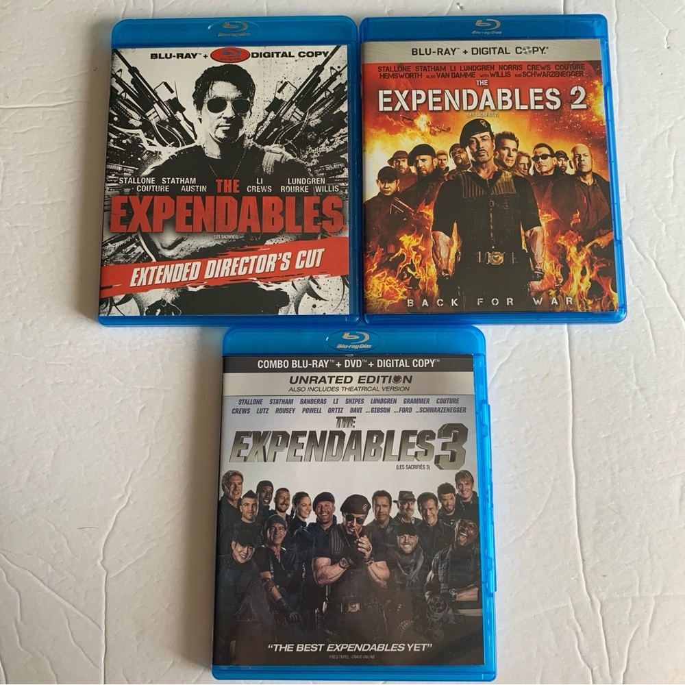 💙 The Expendables Blu-ray Collection